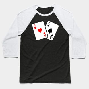 Playing Cards - Ace Baseball T-Shirt